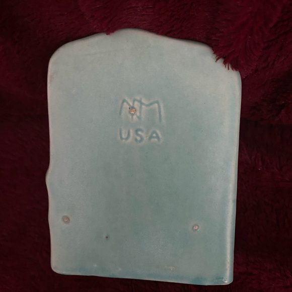 One McCoy Bookend in nice Aqua Mint color - Picture 2 of 6